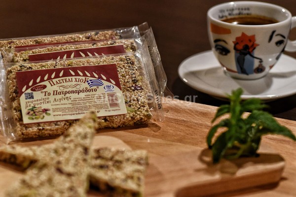 Παστέλι με Φιστίκι κελυφωτό Το Πατροπαράδοτο 70γρ