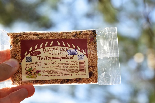 Παστέλι με Φιστίκι κελυφωτό Το Πατροπαράδοτο 70γρ