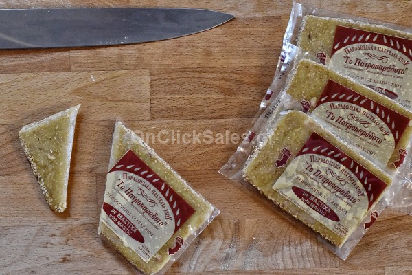 Χαλβάς Τάβλας με Μαστίχα Το Πατροπαράδοτο 100γρ Χαλβάς Τάβλας με Μαστίχα Το Πατροπαράδοτο 100γρ