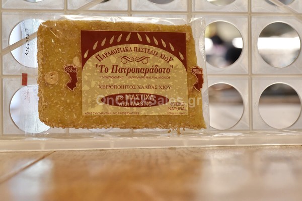 Χαλβάς Τάβλας με Μαστίχα Το Πατροπαράδοτο 100γρ