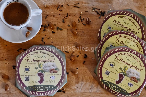 Μαστιχόπιτα Χίου με Αμύγδαλα Αφοί Πρωάκη 50γρ Μαστιχόπιτα Χίου με Αμύγδαλα Αφοί Πρωάκη 50γρ