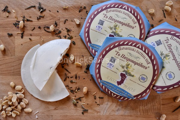 Χαλβαδόπιτα Χίου με Μέλι, Φυστίκια και Μαστίχα Αφοί Πρωάκη 50γρ