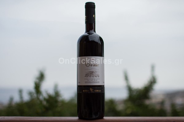 Οίνος Θεϊκός Ερυθρός, Ξηρός Κτήμα Κεφάλα 750ml