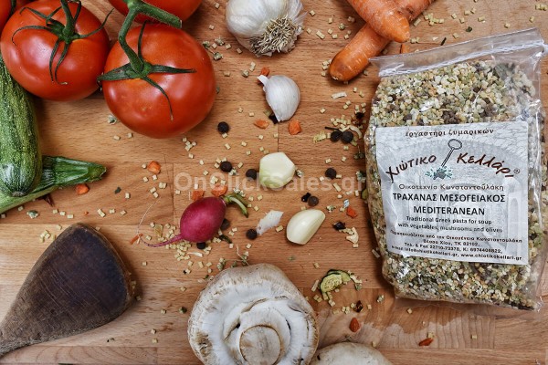 Ζυμαρικά Τραχανάς Μεσογειακός Χιώτικο Κελλάρι 500γρ