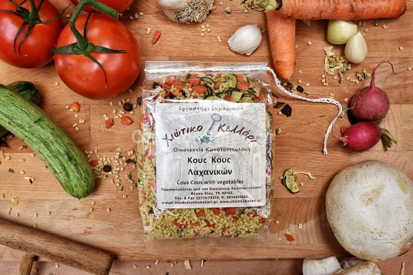 Ζυμαρικά Κους Κους Λαχανικών Χιώτικο Κελλάρι 500γρ
