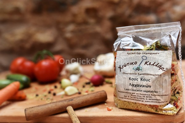 Ζυμαρικά Κους Κους Λαχανικών Χιώτικο Κελλάρι 500γρ