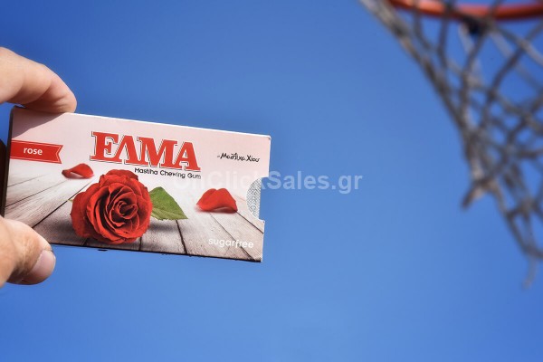 Τσίχλα ΕΛΜΑ Τριαντάφυλλο Mastiha Shop