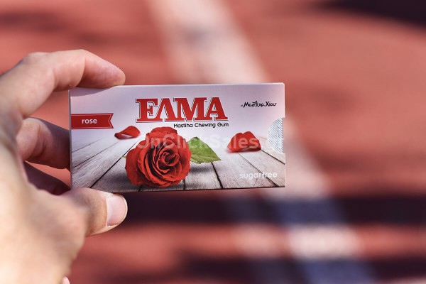 Τσίχλα ΕΛΜΑ Τριαντάφυλλο Mastiha Shop