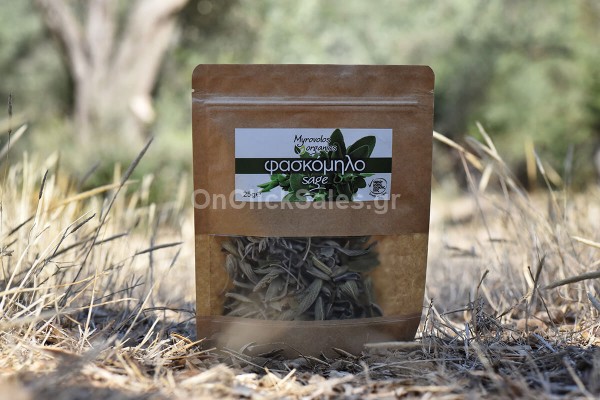 Βότανα Βιολογικό Φασκόμηλο Myrovolos Organics 25γρ