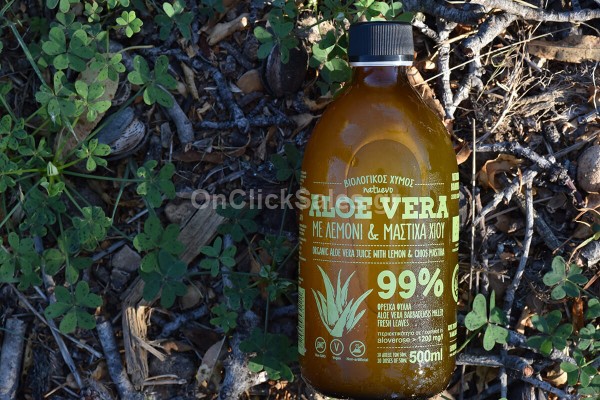 Χυμός Αλόης με Λεμόνι & Μαστίχα Χίου ΒΙΟ Natuevo 500ml