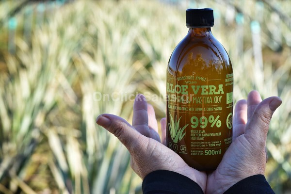 Χυμός Αλόης με Λεμόνι & Μαστίχα Χίου ΒΙΟ Natuevo 500ml