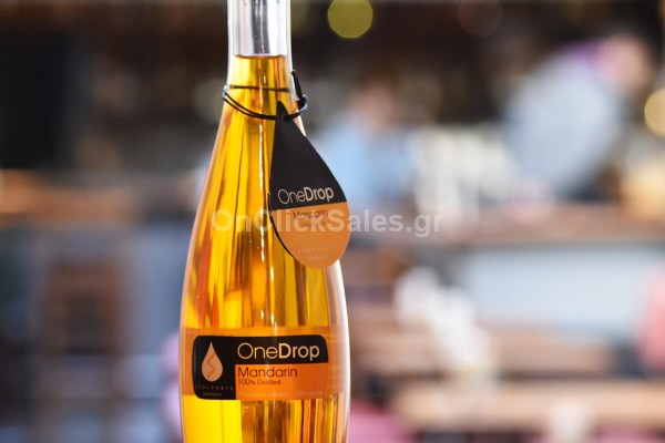Λικέρ One Drop Μανταρίνι εξ' αποστάξεως 100%  Στουπάκη 500ml