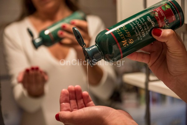 Σαμπουάν Mastic & Herbs για Ξηρά, Βαμμένα & Εύθραυστα Μαλλιά Άνεμος 300ml