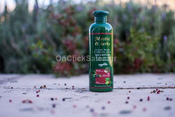 Σαμπουάν Mastic & Herbs για Ξηρά, Βαμμένα & Εύθραυστα Μαλλιά Άνεμος 300ml