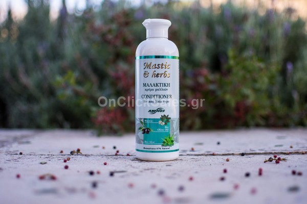 Μαλακτικό Μαλλιών Mastic & Herbs με Αλόη & Ελαιόλαδο Άνεμος 300ml