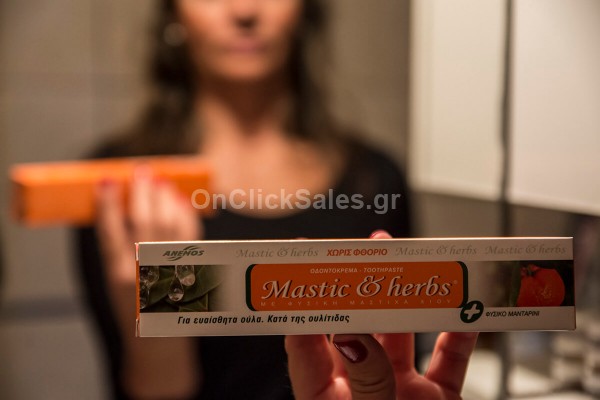 Οδοντόκρεμα Μastic & herbs με Μαστίχα και Μανταρίνι Άνεμος 75ml