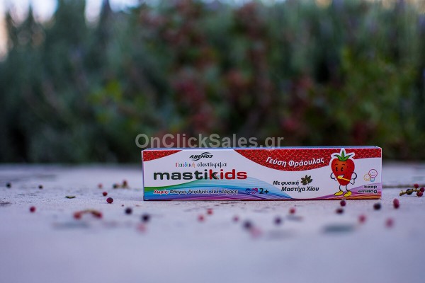 Οδοντόκρεμα Μastic & herbs με Μαστίχα και Φράουλα - Παιδική Άνεμος 75ml