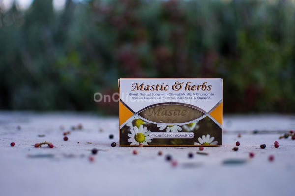 Σαπούνι Mastic & Herbs με Μαστίχα & Χαμομήλι Άνεμος 125γρ
