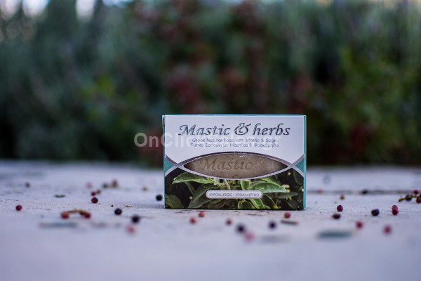 Σαπούνι Mastic & Herbs με Μαστίχα & Φασκόμηλο Άνεμος 125γρ