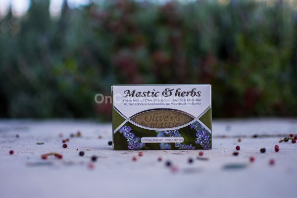 Σαπούνι Mastic & Herbs με Μαστίχα & Λεβάντα Άνεμος 125γρ