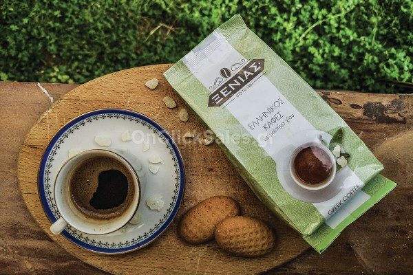 Ελληνικός Καφές με Φυσική μαστίχα Χίου Ξενιά 200γρ Ελληνικός Καφές με Φυσική μαστίχα Χίου Ξενιά 200γρ