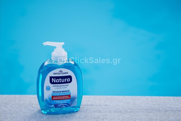 Κρεμοσάπουνο Χεριών Αντλία Aegean Breeze 300ml