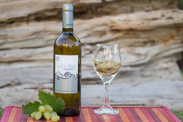 Οίνος Οινάνθης Λευκός, Ξηρός Αριούσιος 750ml