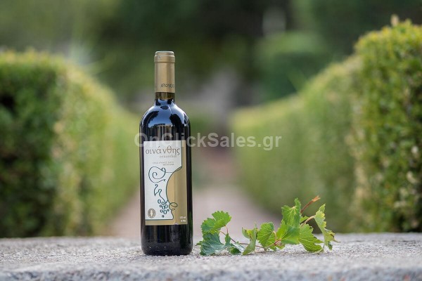 Οίνος Οινάνθης Ερυθρός, Ξηρός Αριούσιος 750ml