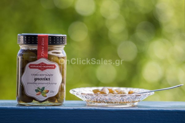 Γλυκό του Κουταλιού Φιστίκι Κοράκη Βάζο 450γρ