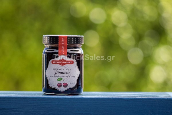 Γλυκό του Κουταλιού Βύσσινο Κοράκης- Μαρίνος 450γρ