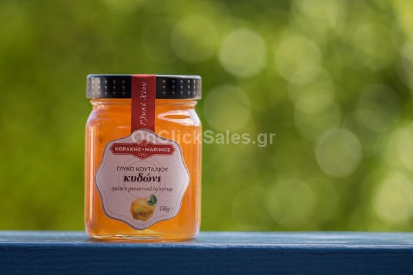 Γλυκό του Κουταλιού Κυδώνι Κοράκης- Μαρίνος 450γρ