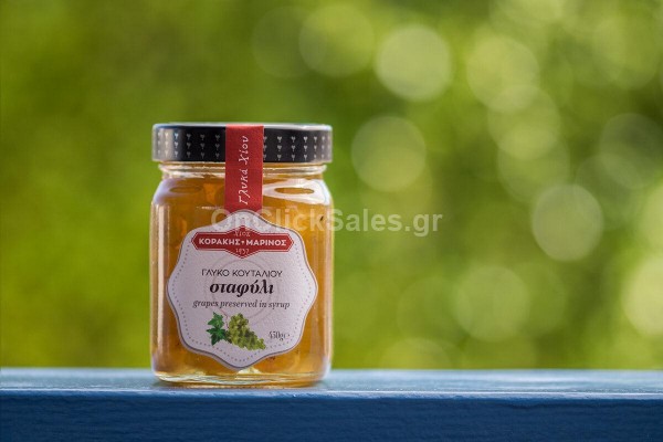 Γλυκό του Κουταλιού Σταφύλι Κοράκης- Μαρίνος 450γρ