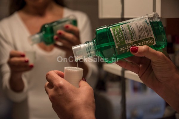 Στοματικό διάλυμα Mastic & Herbs με Μαστίχα, Στέβια και Δυόσμο Άνεμος 250ml