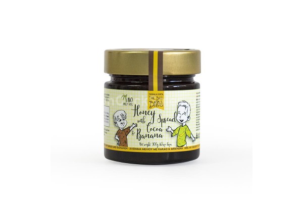 Άλειμμα Μελιού με Κακάο & Μπανάνα Bee Bros 300g Άλειμμα Μελιού με Κακάο & Μπανάνα Bee Bros 300g