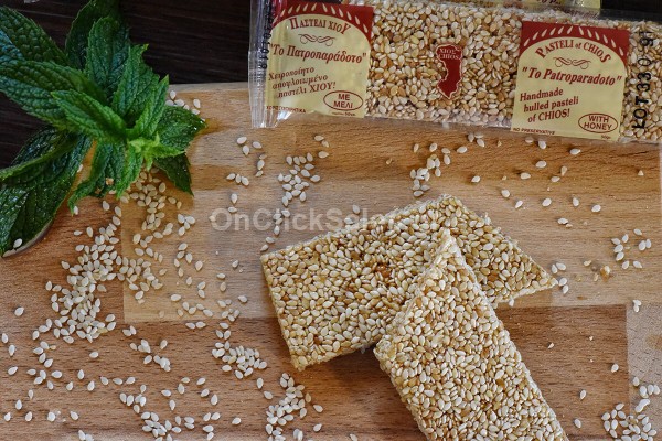 Παστέλι Σισάμι Αποφλοιωμένο με Μέλι Το Πατροπαράδοτο 50γρ