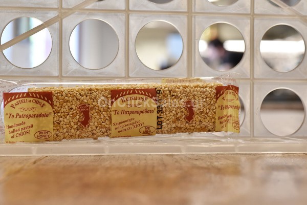 Παστέλι Σισάμι Αποφλοιωμένο με Μέλι Το Πατροπαράδοτο 50γρ